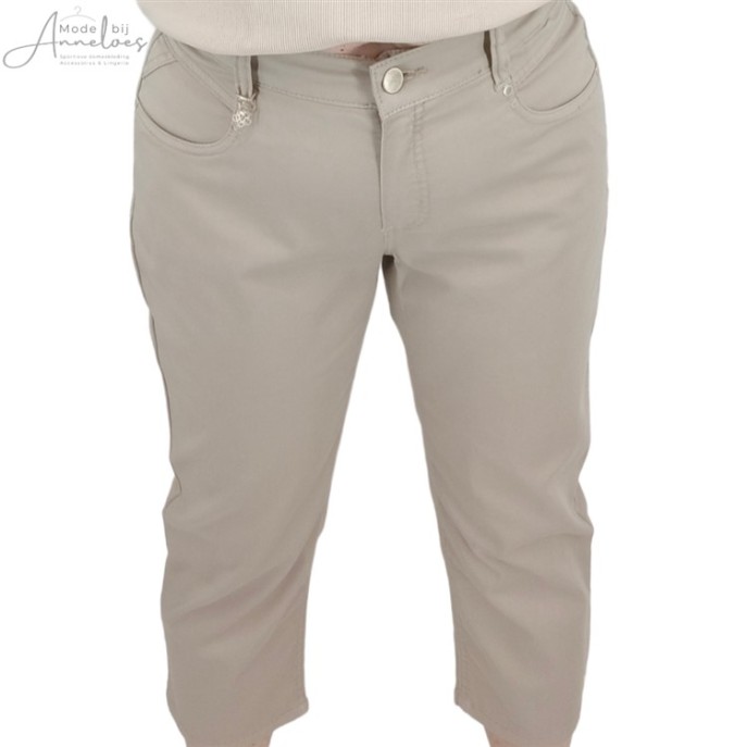 Anna Montana 1306 Slimfit capri Sand